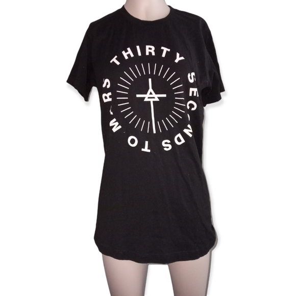 None Other - Thirty seconds to mars band music cotton tshirt size small